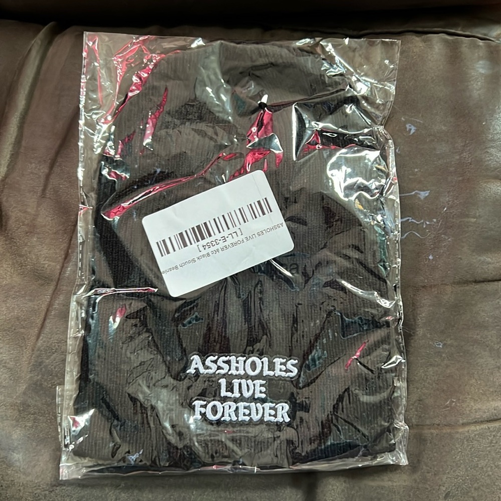 ALF black beanie
